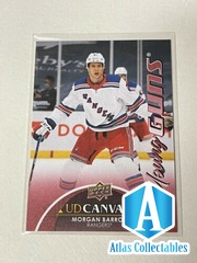 2021-22 Upper Deck Young Guns Canvas #C115 Morgan Barron